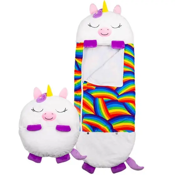 Pelúcia Saco de Dormir Unicórnio