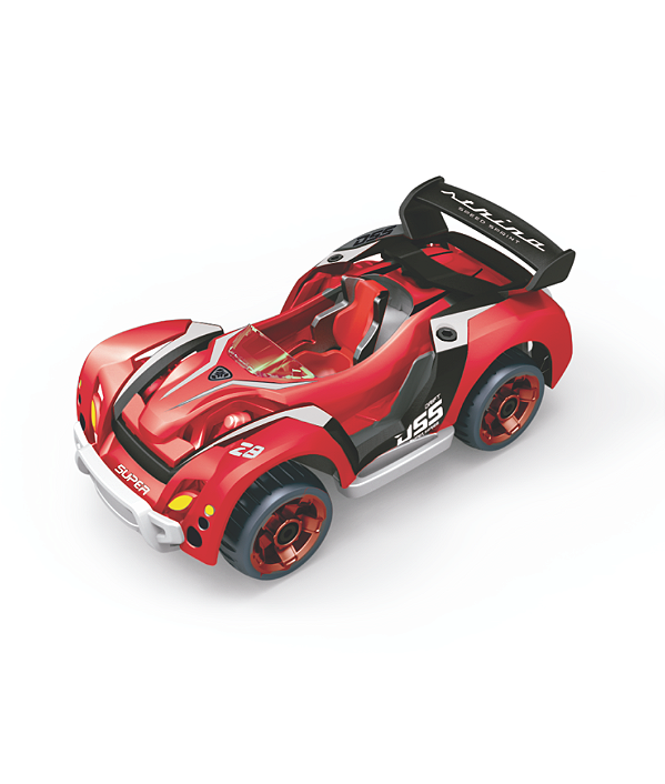 Carrinho Monta e Desmonta Vermelho