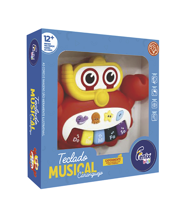 Teclado Caranguejo Musical