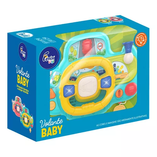 Volante Interativo Com Som Baby