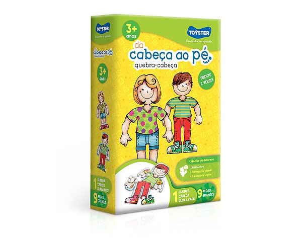 Jogo Educativo Da Cabeça ao Pé