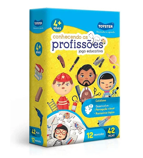 Jogo Educativo Conhecendo As Profissões