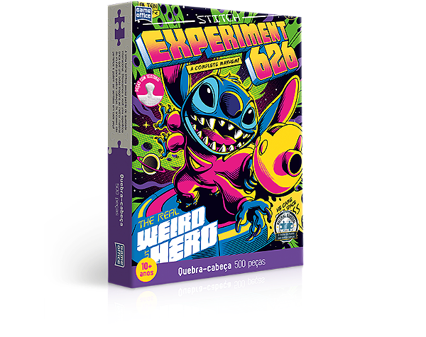 Quebra-Cabeça Stitch 500 Peças