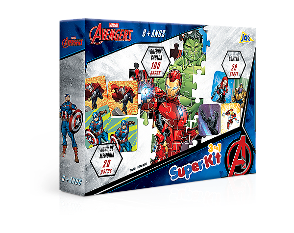 Super Kit Os Vingadores