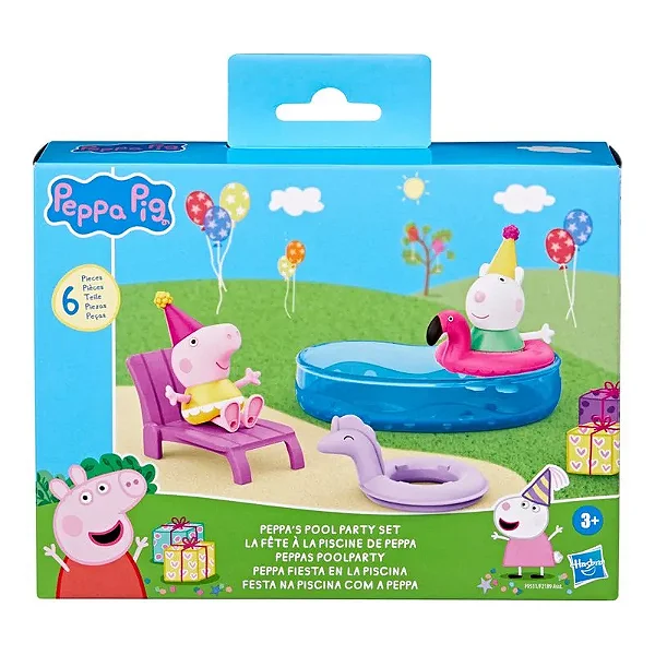 Peppa Pig Festa na Piscina Com a Peppa