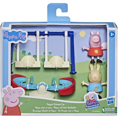 Peppa Pig Playset No Parque Com a Peppa