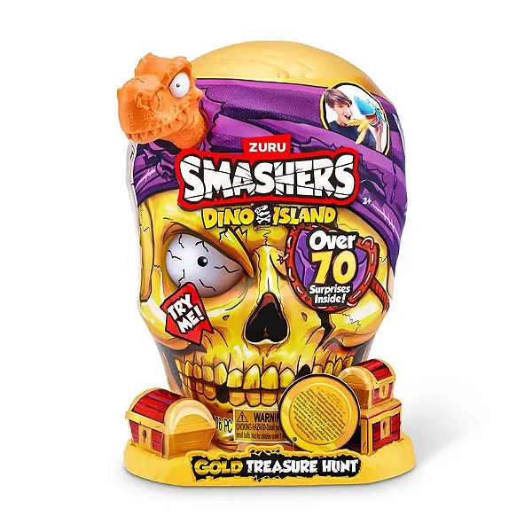 Smashers Dino Island Gold Treasure Hunt Sortidos