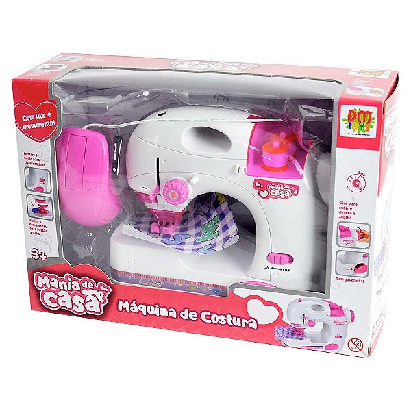 Brinquedo Máquina de Costura Mania de Casa