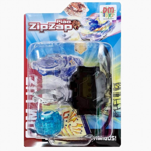 Pião Lançador Zip Zap Com Luz Sortidas