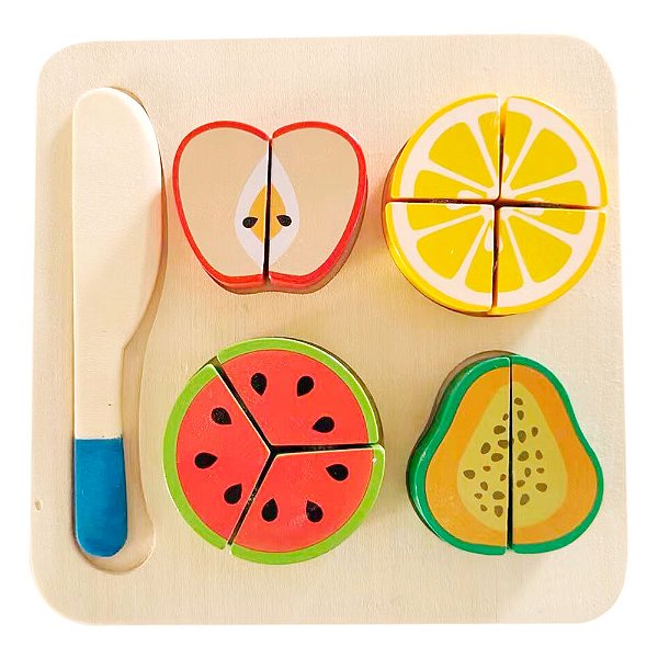 Brinquedo Didático Aprenda Brincando Frutas e Legumes