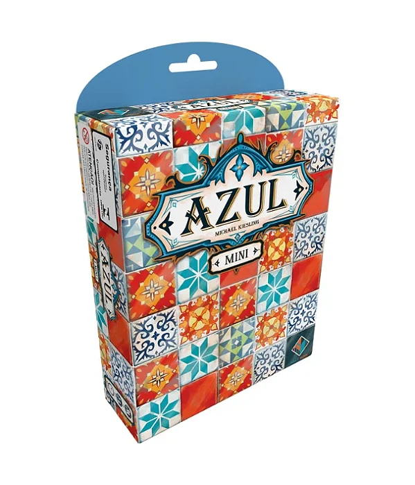 Jogo De Tabuleiro Azul Mini