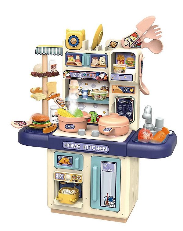 Kit casa encantada c/34pcs azul