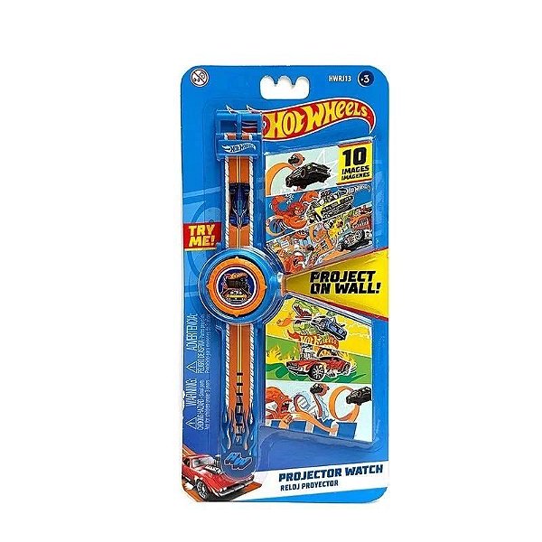 Hot Wheels Relógio com projeção