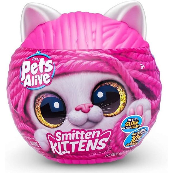 Pelucia Pets Alive Gatinhos Apaixonados