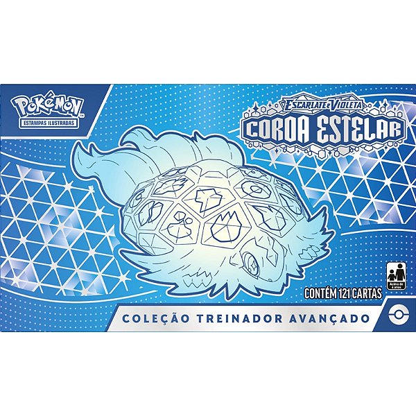 Box Pokémon Treinador Avançado Coroa Estelar