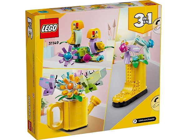 Lego Creator Regador com flores