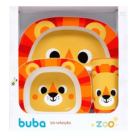 Kit Refeição Buba Zoo Leão