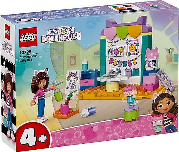 LEGO Gabby's Dollhouse Artesanato com Baby Box