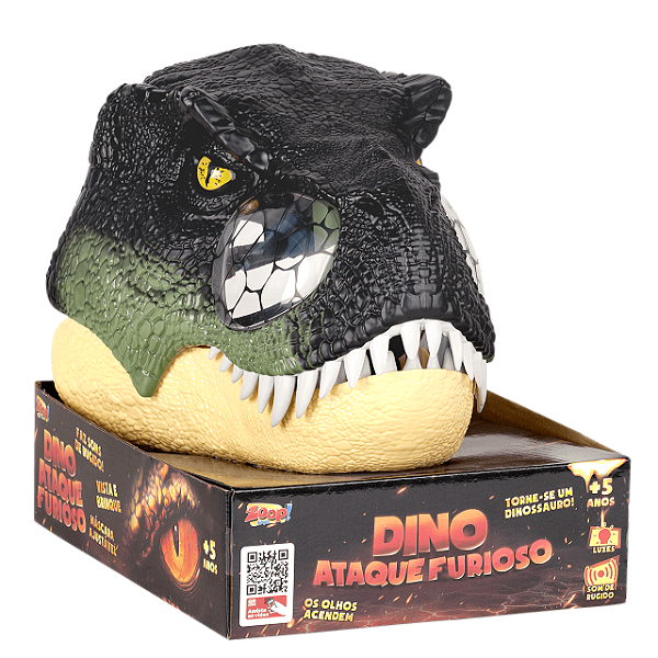 Dino Ataque Furioso Tiranossauro Mask