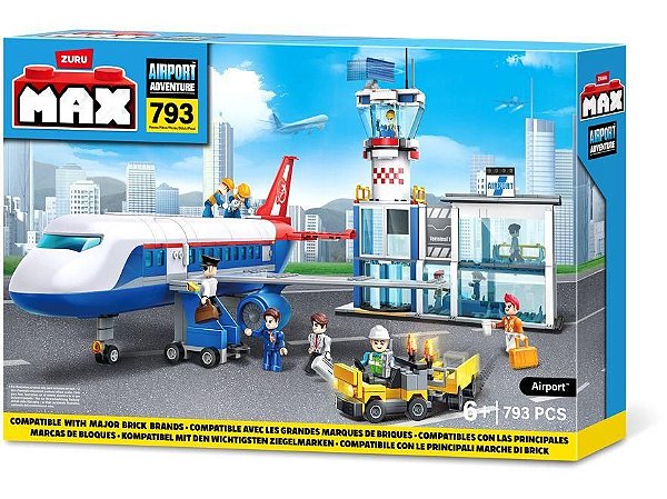 Bloco de montar Max Airport Adventure Aeroporto