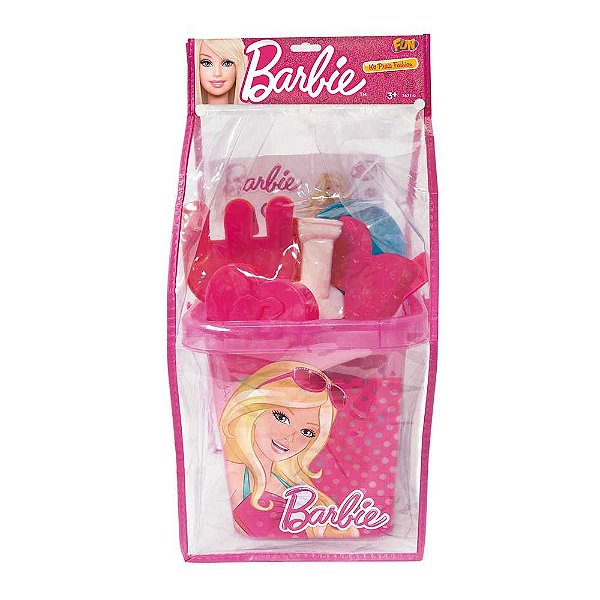 Baldinho de praia fashion da Barbie