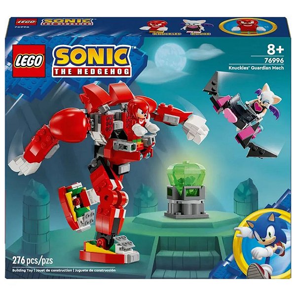 Lego Sonic Robô Guardião do KNUCKLES