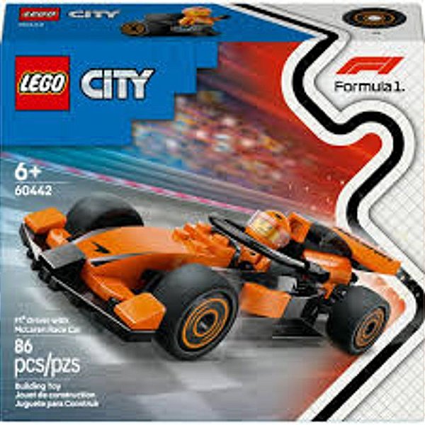 Lego City Carro de F1 com Piloto