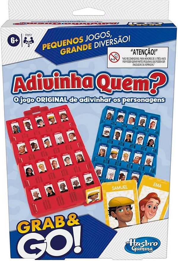 Jogo Adivinha Quem Grab & Go