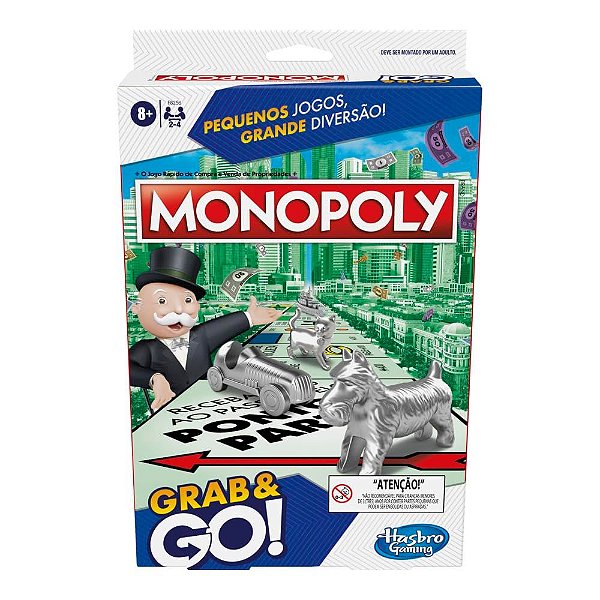 Jogo Monopoly Grab & Go