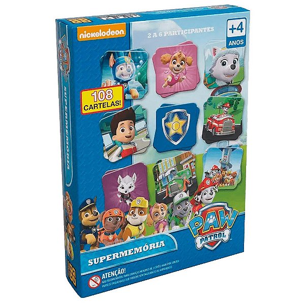 Super Memória Patrulha Canina