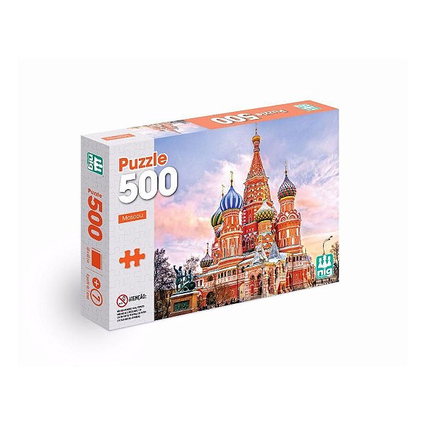 Quebra cabeca 500 Peças Moscou