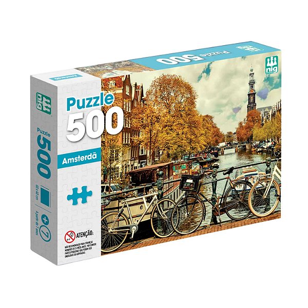 Quebra Cabeça 500 Peças Amsterdã