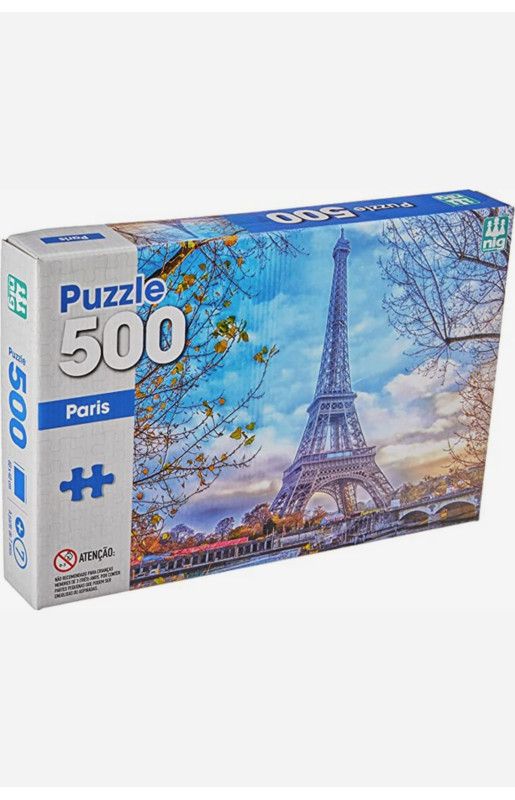 Quebra Cabeça 500 Peças Paris