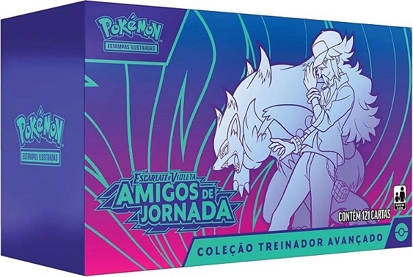 Box Pokémon Treinador Avançado Ev9 Amigos de Jornada