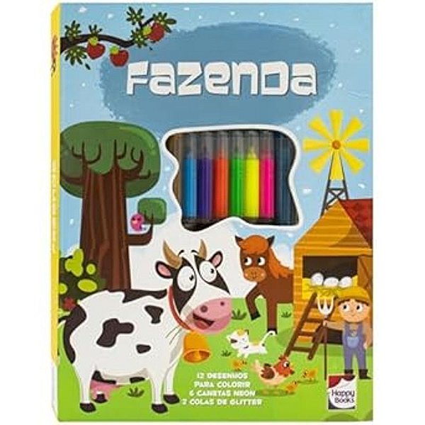 Superlivro de Colorir Fazenda