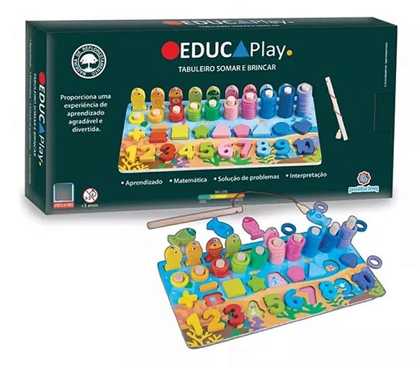 Brinquedo Educativo de Matemática