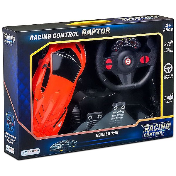 Racing Control Raptor Laranja