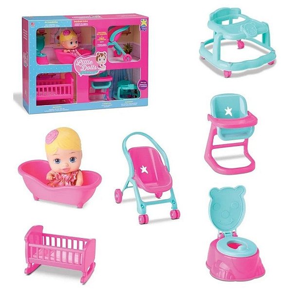 Boneca Little Dolls Casinha