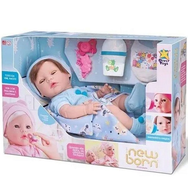 New Born Premium Menino C/Cabelo