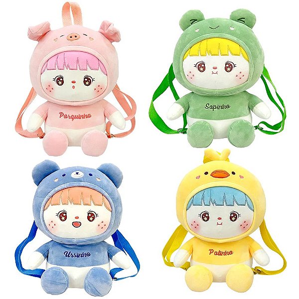Mochila Bichos Fofos Sortidos