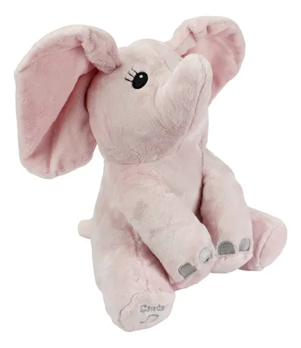 Pelúcia Elefante Canta E Balança As Orelhas