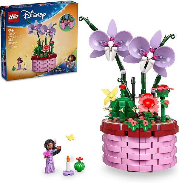 LEGO Disney 43237 Vaso de Flores da Isabela
