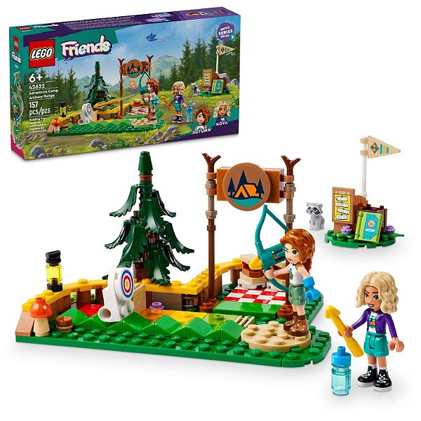 LEGO Friends 42622 Campo de Arco e Flecha do Acampamento de Aventuras