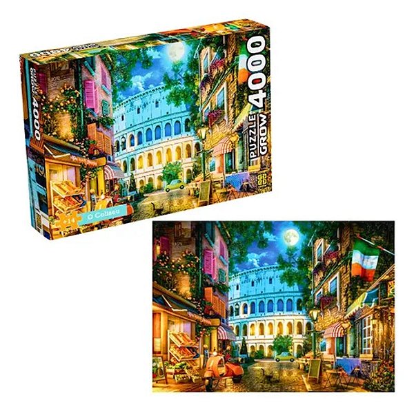 Quebra Cabeça O Coliseu 4000 Peças