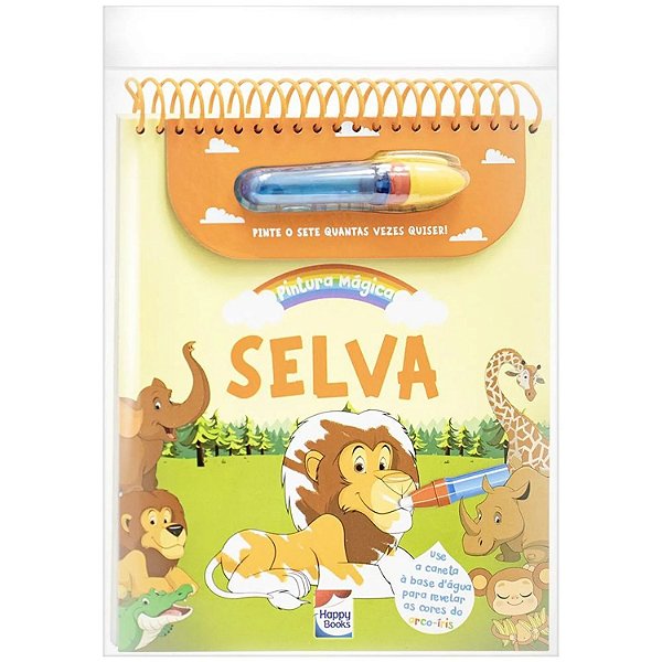 Pintura mágica: Selva