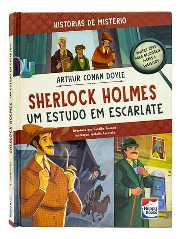 Livro Sherlock Holmes: Um Estudo em Escarlate
