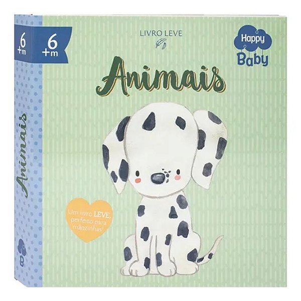 Livro Infantil Capa Dura Happy Books Inícios Brilhantes: Animais