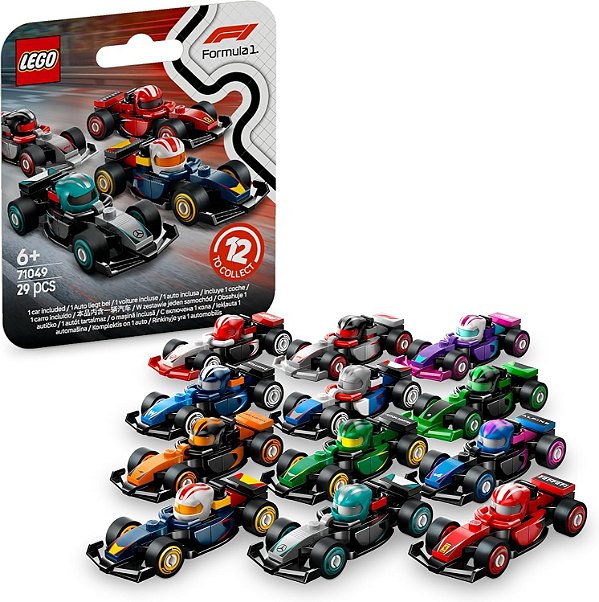 Lego Fórmula 1 71049 Carros de corrida colecionáveis