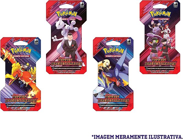 Pokémon Blister Unitário Rivais Predestinados