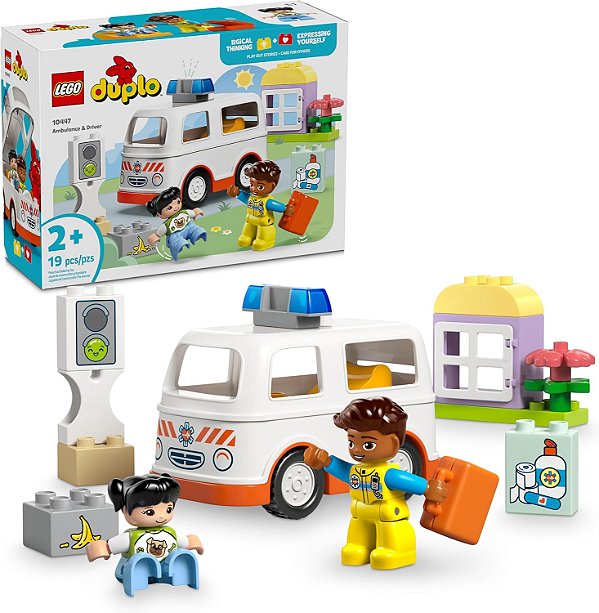 LEGO Duplo 10447 Ambulância e Motorista